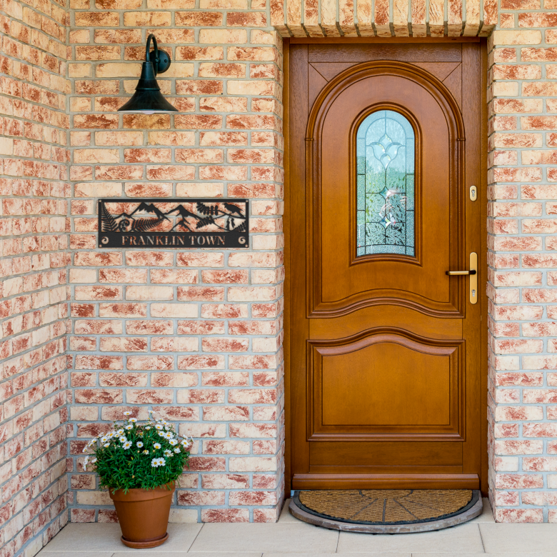 Aotearoa_Theme_Scenery_Wall_Art_Black_Brick_Entrance_Mockup.png