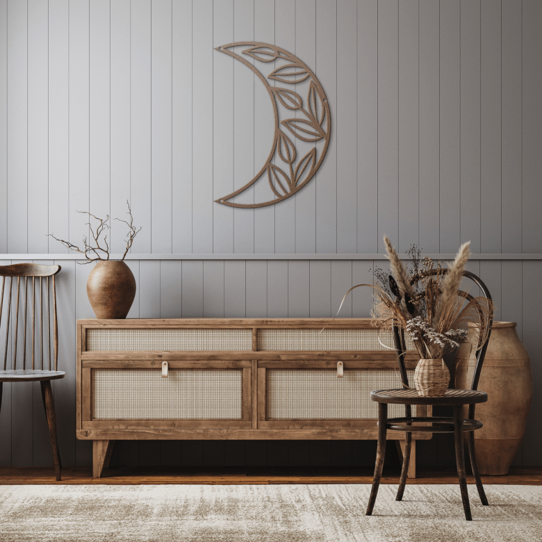 Half_Moon_Leafy_Metal_Wall_Art_Copper_Rustic_Hallway_Mockup.png