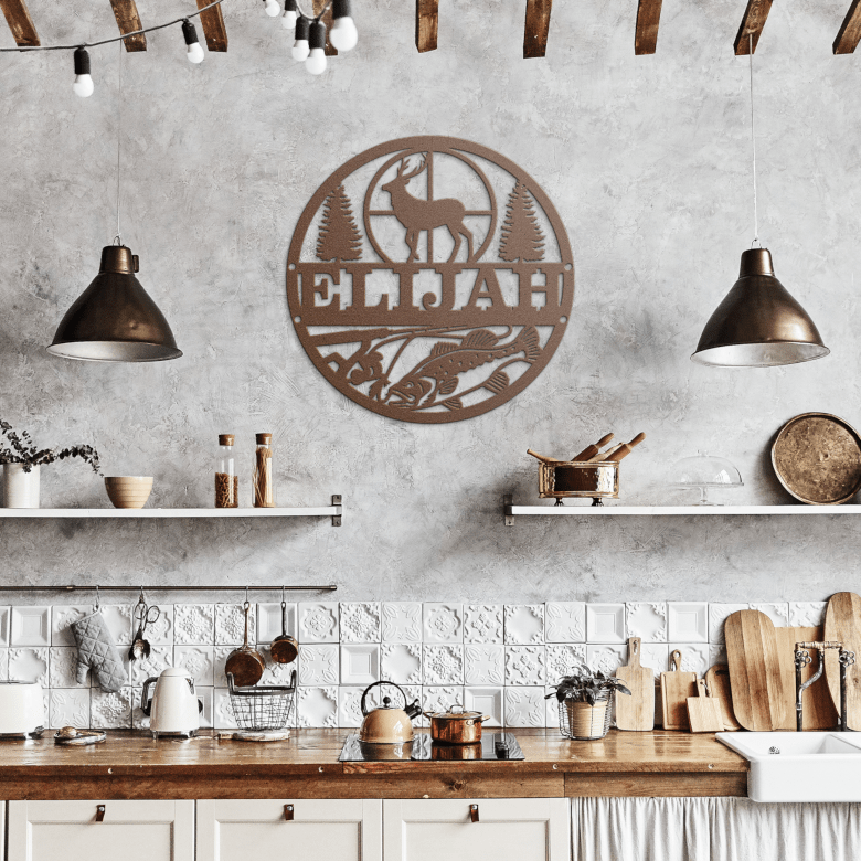Hunting_and_Bass_Fishing_Personalized_Na_Copper_Rustic_Kitchen_Mockup.png