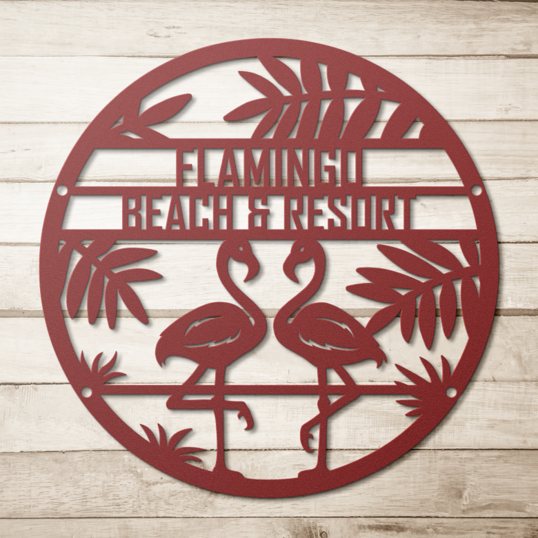 Personalized_Flamingo_Name_Metal_Sign_Red_Simple_Wood_BKGD_Mockup.png