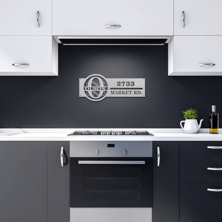 Personalized_Metal_Address_Sign_Silver_Dark_Kitchen_Mockup.png