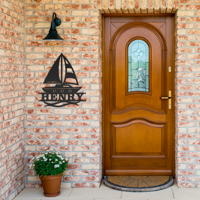 Personalized_Sailboat_Nursery_Metal_Name_Black_Brick_Entrance_Mockup.png