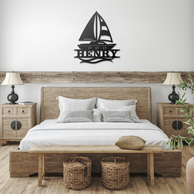 Personalized_Sailboat_Nursery_Metal_Name_Black_Farmhouse_Bedroom_Mockup.png