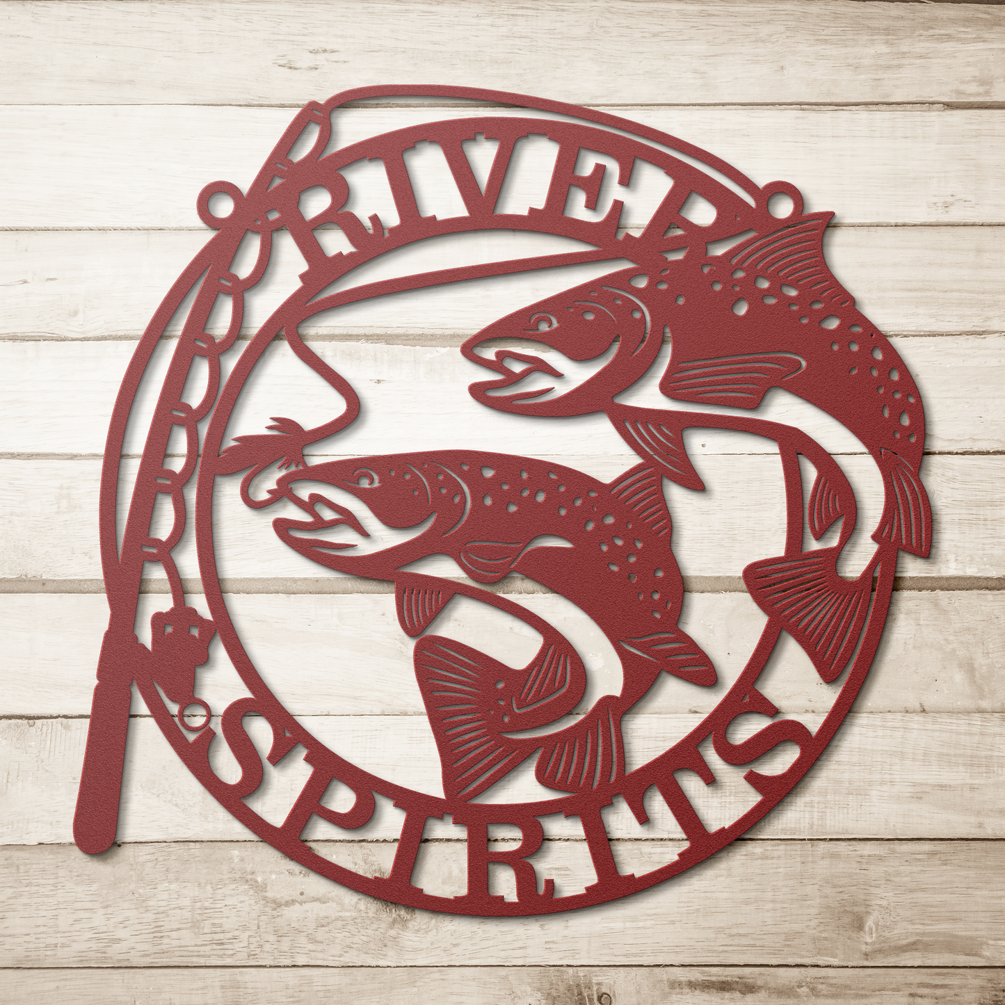 River Spirits Metal Wall Art
