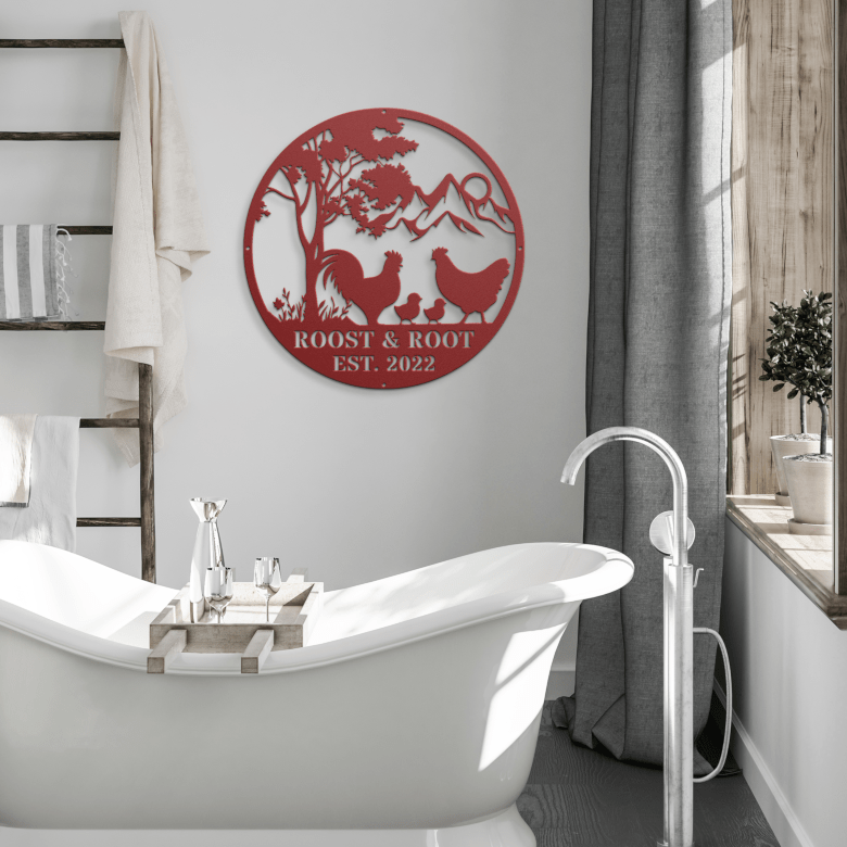 Roost__Root_Personalized_Chicken_Coop_M_Red_Modern_Bathroom_Mockup.png