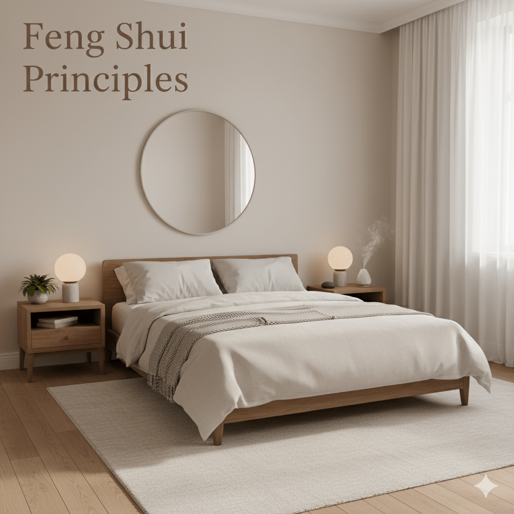 minimalist bedroom with neutral colors