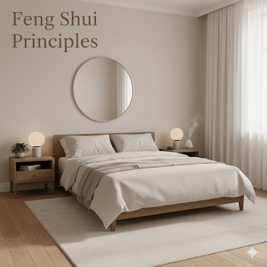 minimalist bedroom with neutral colors